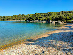 Elia Beach'in fotoğrafı düz bir kıyı şeridi ile birlikte