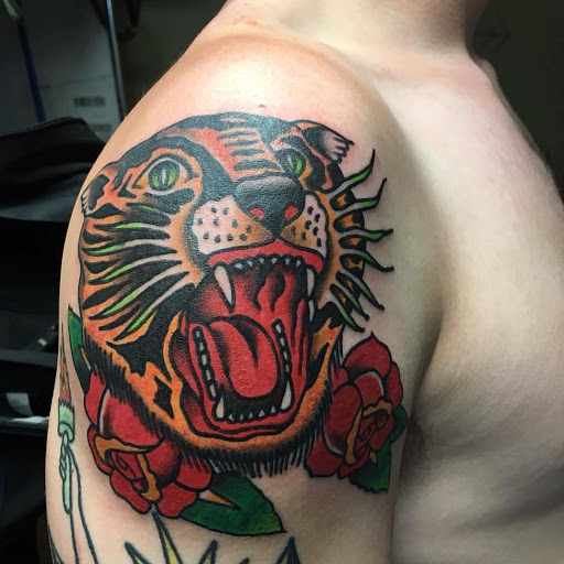 Tattoo Shop «Fortune Brothers Tattoo Co.», reviews and photos, 918 Oblate Dr, San Antonio, TX 78216, USA