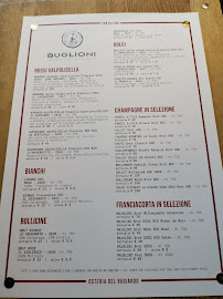 Osteria del Bugiardo à Verona menu