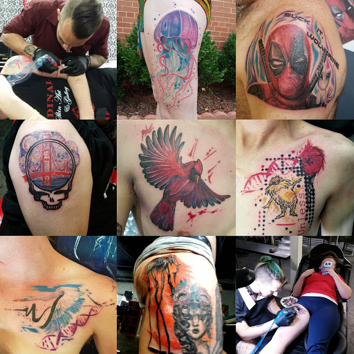 Explore e.t. tattoo ideas, creative tattoo ideas in Mebane, available at The Cardinal Skin Art & Gallery