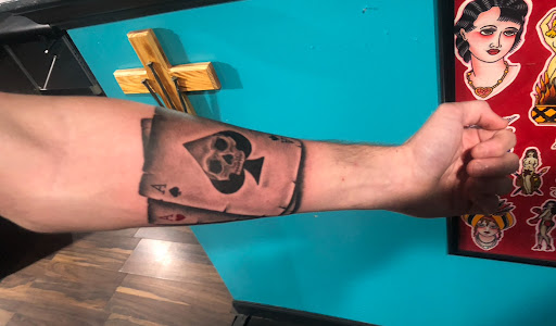 Explore simple bat tattoo ideas, creative tattoo ideas in Webster, available at Mainline Ink