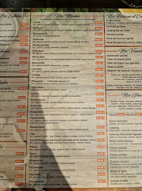 Restaurant Chez Alain à Grosseto-Prugna menu
