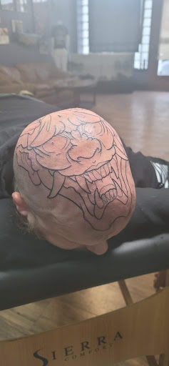 Explore matching tattoos for father and son ideas, creative tattoo ideas in Batavia, available at Affliction Ink