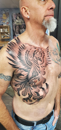 Explore joy tattoo ideas, creative tattoo ideas in Seymour, available at 3 Sevens Tattoo