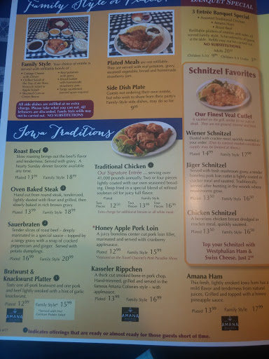 Family Restaurant «Ox Yoke Inn», reviews and photos, 4420 220th Trail, Amana, IA 52203, USA