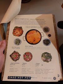 Chaomin-Congee Restaurant à Berlin menu