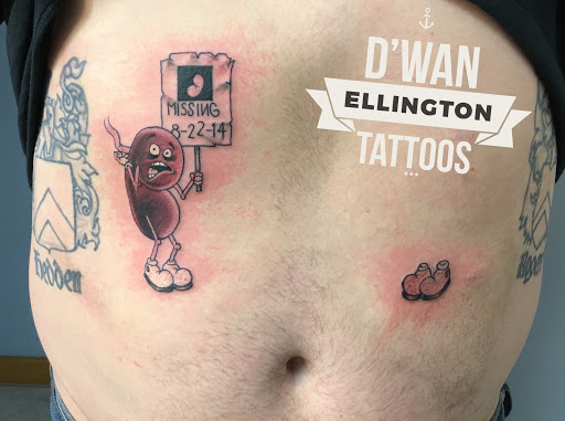 Explore aquarius tattoo ideas for men, creative tattoo ideas in Terre Haute, available at Under the Gun Inc