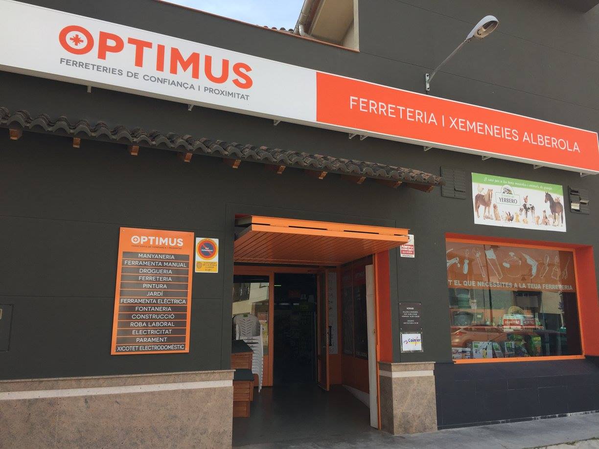 OPTIMUS - Ferreteria y Bricolaje Alberola