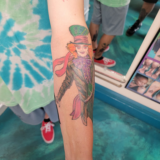 Explore travel tattoo ideas, creative tattoo ideas in Traverse City, available at Pinups & Needles