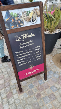 La Croisette à Châtelaillon-Plage menu