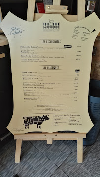 Restaurant La Boucherie à Narbonne menu