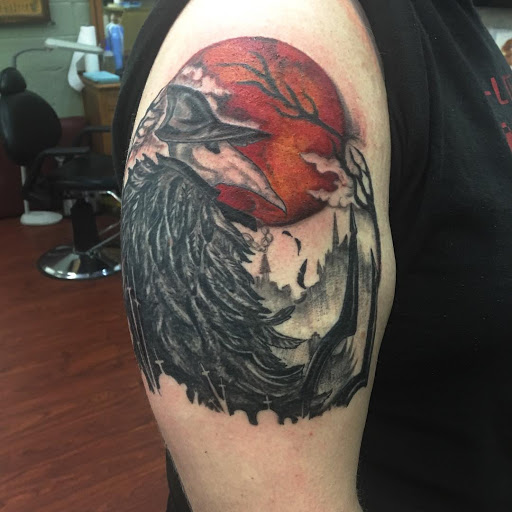 Explore yoda tattoo ideas, creative tattoo ideas in Tucson, available at The Painted Lady Tattoo