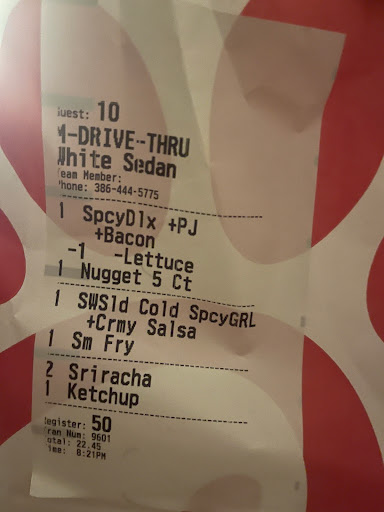 Fast Food Restaurant «Chick-fil-A», reviews and photos, 1761 Dunlawton Ave, Port Orange, FL 32127, USA