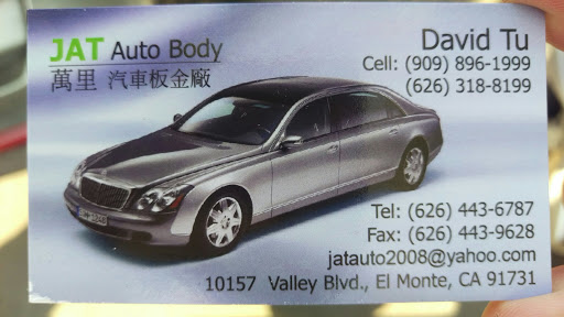 Auto Body Shop «JAT Auto Body», reviews and photos, 10157 Valley Blvd, El Monte, CA 91731, USA