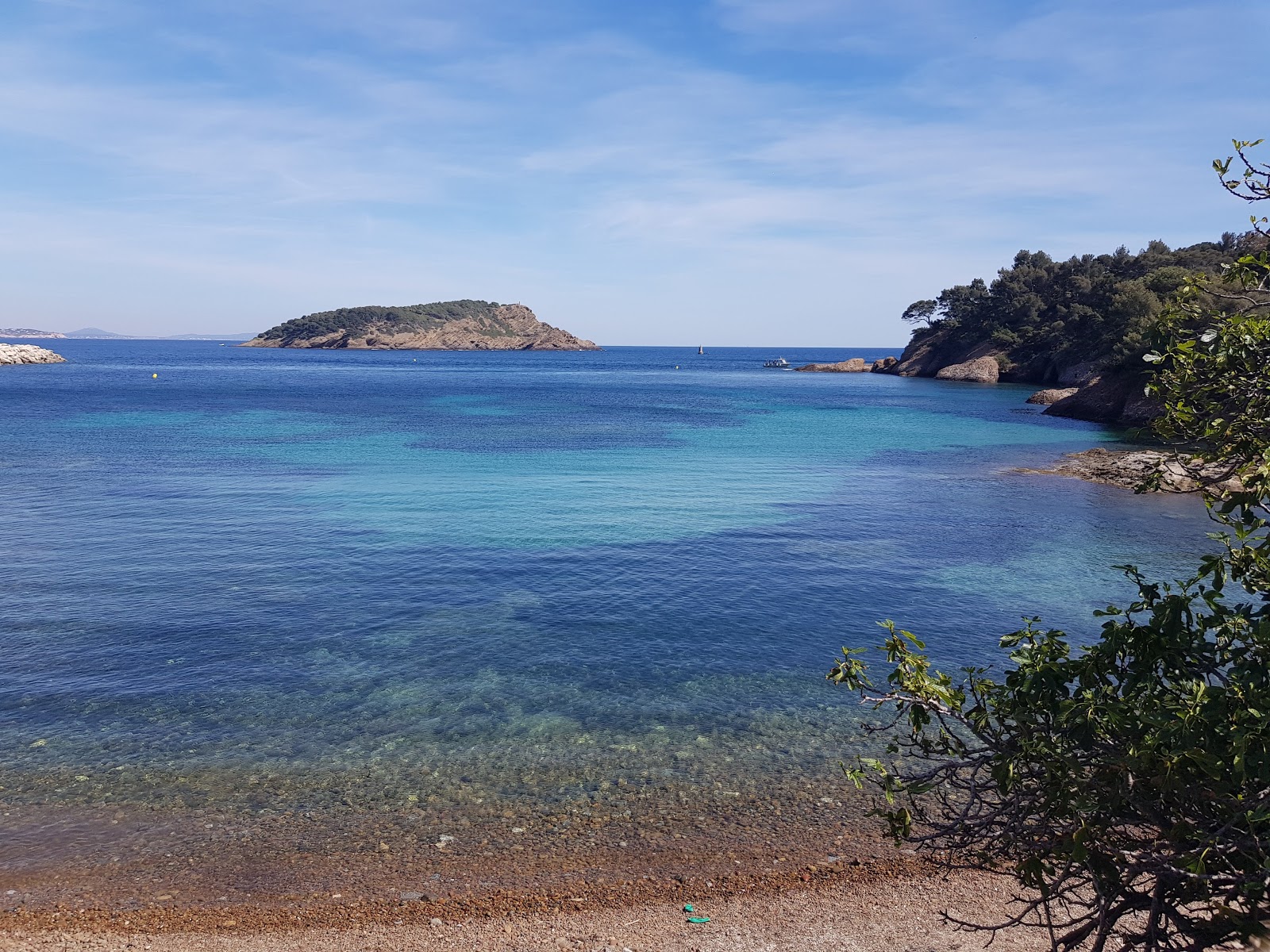 Calanque de Mugel'in fotoğrafı çok temiz temizlik seviyesi ile