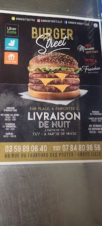 Aliment-réconfort du Restauration rapide Burger Street à Lille - n°13