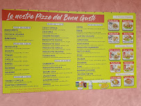 Menu du Domo pizza à Domodossola