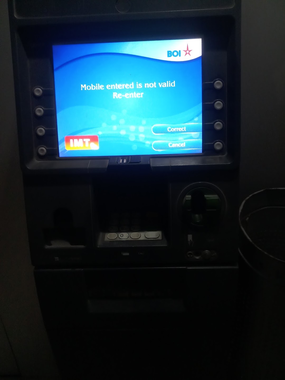 BANK OF INDIA ATM