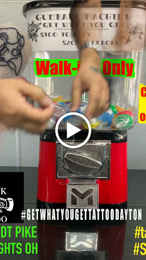 Explore mountain biking tattoo ideas, creative tattoo ideas in Dayton, available at Uppity Tattoos