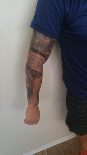 Explore ditch tattoo ideas, creative tattoo ideas in Arlington, available at Arlington Ink