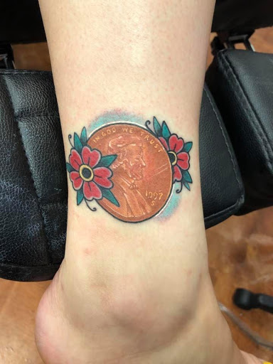Explore powerpuff girl tattoo ideas, creative tattoo ideas in Aledo, available at Elevated Tattoo & Piercing