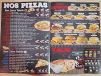Menu / carte de Chrono pizza à Torcy