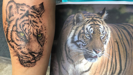 Explore tattoo ideas for childrens names and birthdays, creative tattoo ideas in Spokane, available at Ron LeMay Tattoo