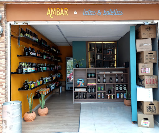 Ámbar. Latas & botellas