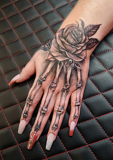 Explore taino tattoo ideas, creative tattoo ideas in Minocqua, available at Walking Arts Tattoos