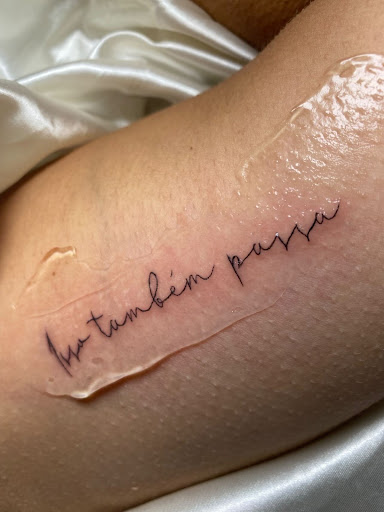 Explore small mountain tattoo ideas, creative tattoo ideas in Goose Creek, available at Red Kirin Tattoo