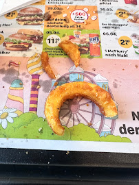 Menu du McDonald's à Landau an der Isar