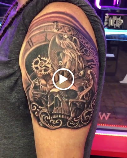 Explore tattoo ideas broken heart, creative tattoo ideas in Abington, available at Ink Boss Tattoo & Piercing Studio