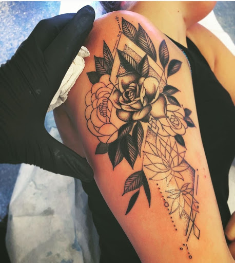Explore dnd tattoo ideas, creative tattoo ideas in Windsor Locks, available at Reigning Ink Tattoo Studio