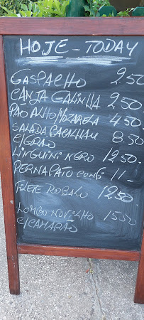 Restaurant Sol e Serra à Querença - menu / carte