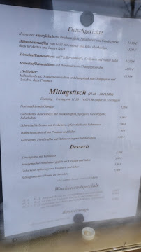 Menu du Gerüchteküche Malente à Malente