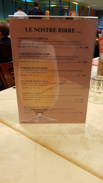 Menu du La Rocchetta à San Zeno Naviglio