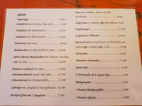 Carte du Bieggers Hopfenstube - Restaurant Hofladen Obsthof im Herzen Oberschwabens à Meckenbeuren