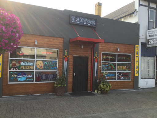 Explore redskins tattoo ideas, creative tattoo ideas in Tacoma, available at Homage Tattoo