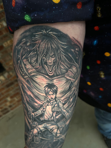 Explore running tattoo ideas, creative tattoo ideas in Talbott, available at Alpha Tattoo co.