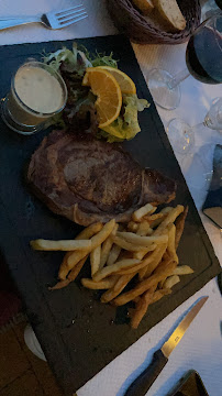 Steak du Restaurant français Auberge saint Hubert à Roquebrun - n°2
