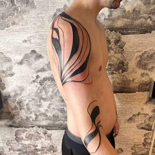Explore spiritual 444 tattoo ideas, creative tattoo ideas in Buffalo, available at True Gloom Tattoo Studio