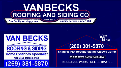Roofing Contractor «VANBECKS Roofing & Siding», reviews and photos, 1121 King Hwy, Kalamazoo, MI 49001, USA
