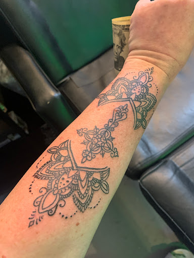 Explore uga tattoo ideas, creative tattoo ideas in Tacoma, available at Enlightened Eye Tattoo