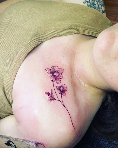 Explore 3 percent tattoo ideas, creative tattoo ideas in Cocoa, available at Rorschach Tattoo Shop and Piercing Studio