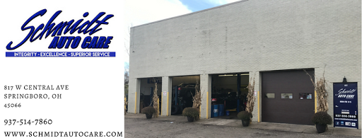 Auto Repair Shop «Schmidt Auto Care», reviews and photos, 817 W Central Ave, Springboro, OH 45066, USA