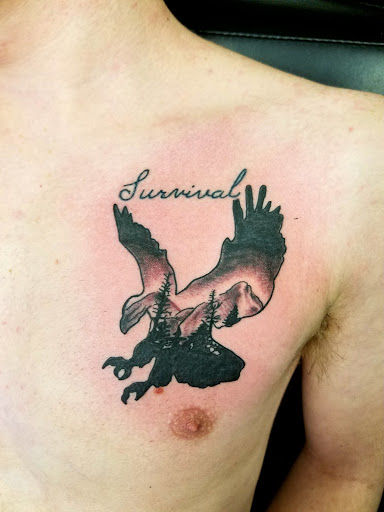 Explore small men tattoo ideas, creative tattoo ideas in Oxford, available at Opus Land Tattoo co.