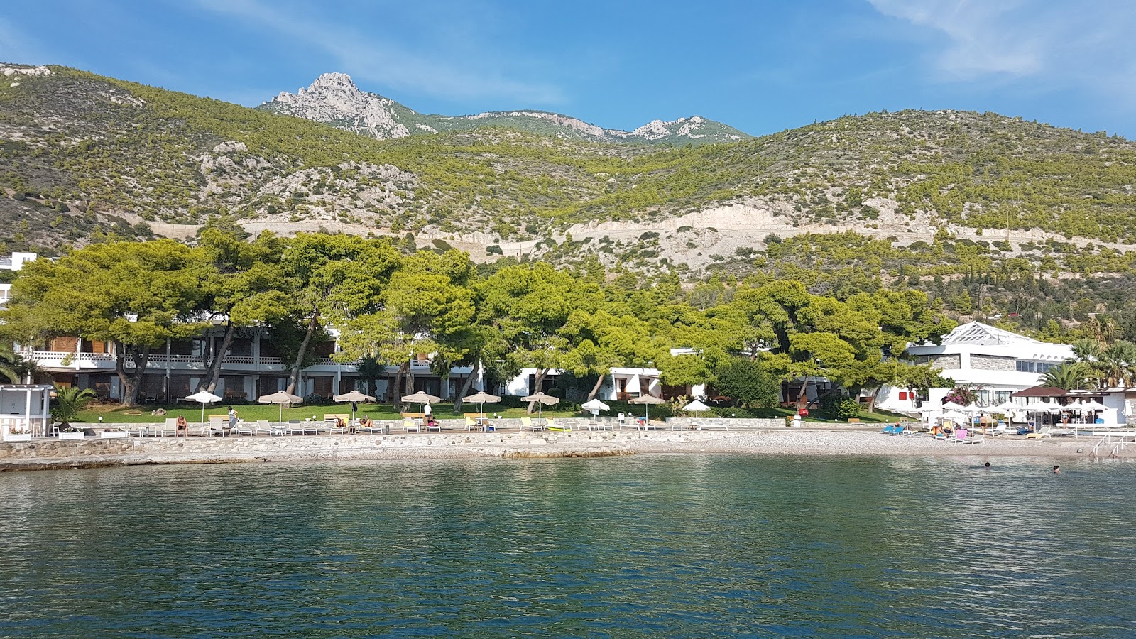 Fotografie cu Poseidon Resort beach cu o suprafață de apa pură turcoaz