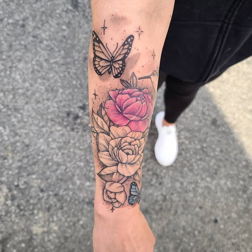 Explore doodle tattoo ideas, creative tattoo ideas in Whittier, available at Whittier Tattoo