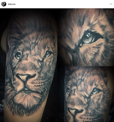 Explore butterfly flower tattoo ideas, creative tattoo ideas in Concord, available at Capital City Tattoo LLC