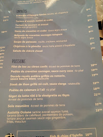 Restaurant La Criée Gonesse à Gonesse (la carte)